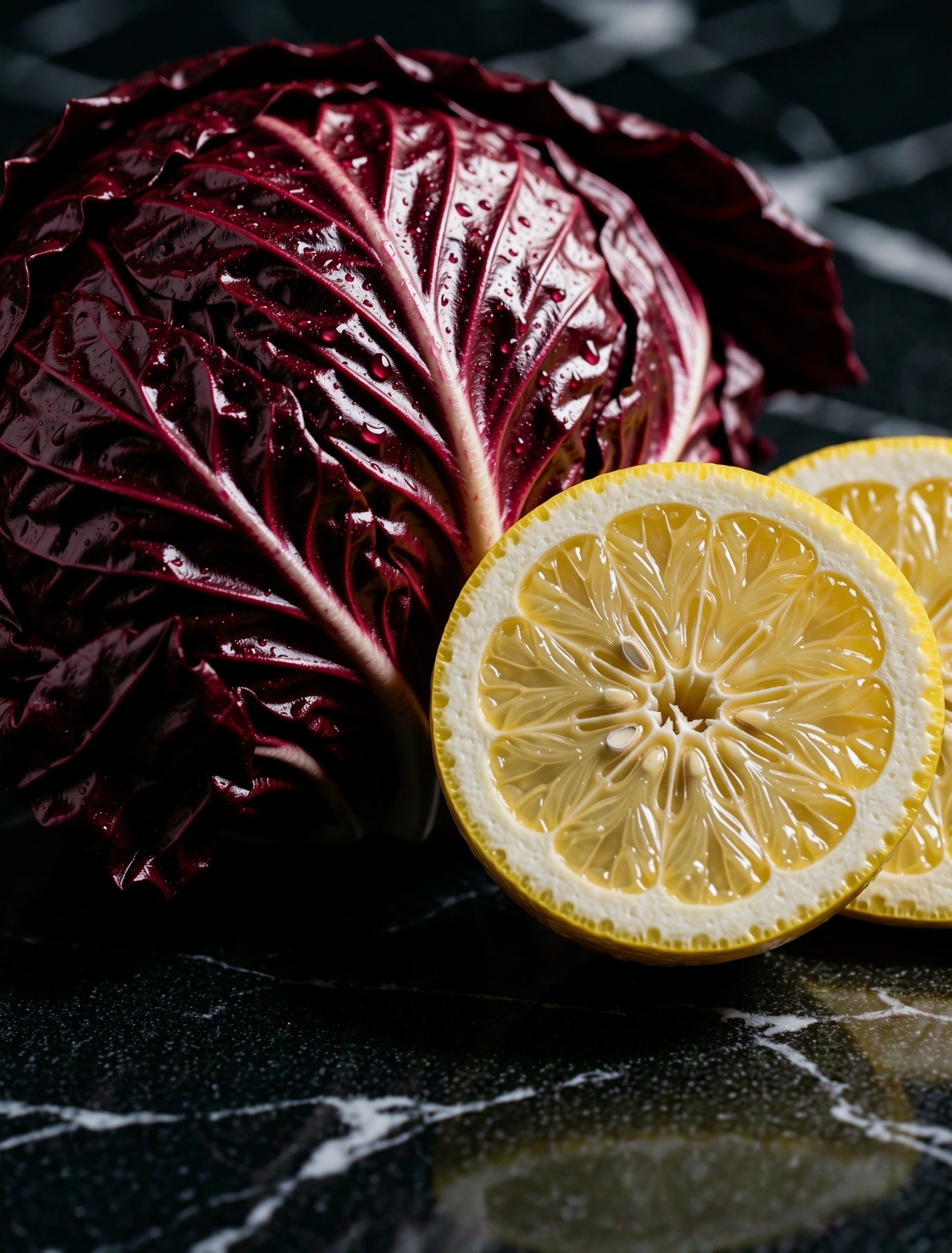 Fresh organic ingredients representing nutritional precision